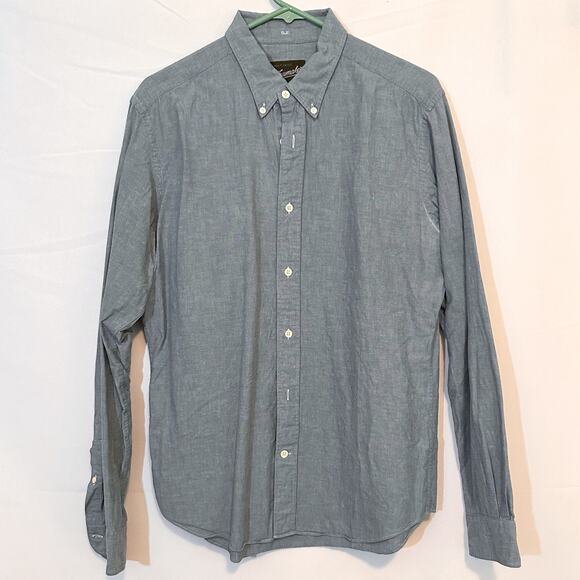 Taylor Stitch Other - 3 FOR $35! 📦 TRUMAKER Cotton Light Blue Chambray Long Sleeve Button Down…